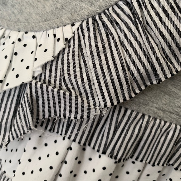 Charlotte Tarantola - Grey Ruffled Military Jacket - Picture 4 of 8